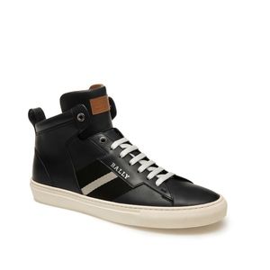Bally Men’s Helvio Leather High Top Sneakers
